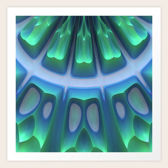 Fan Out Art Print
