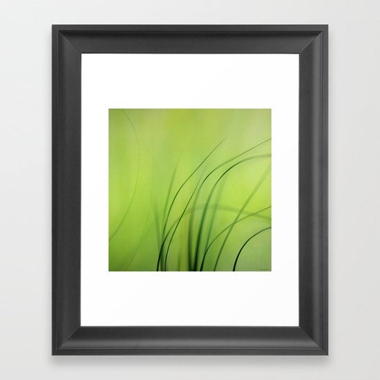Sway (Grass) Framed Art Print