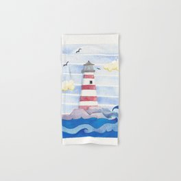 Lighthouse Hand & Bath Towel