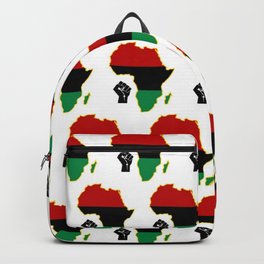 Black Power Pan Africa  Backpack