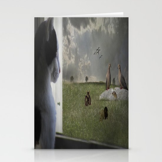 The Taunted Stationery Cards