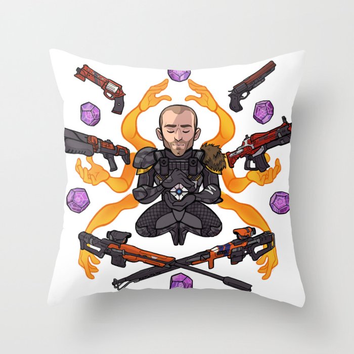 Pope RNG Throw Pillow