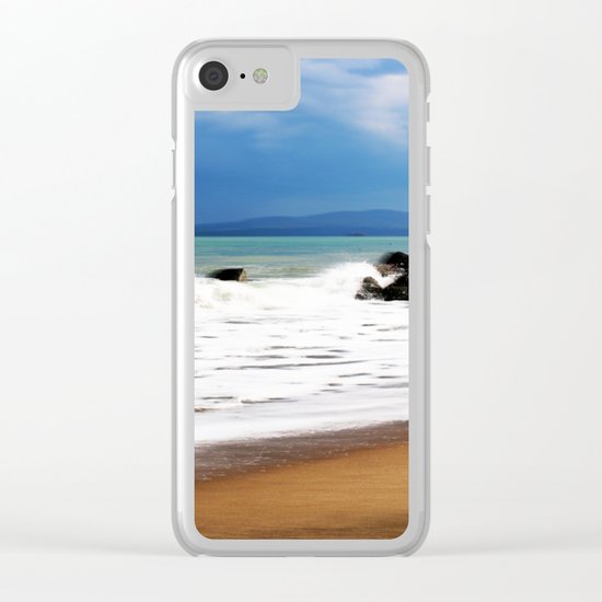 Beach Clear iPhone Case