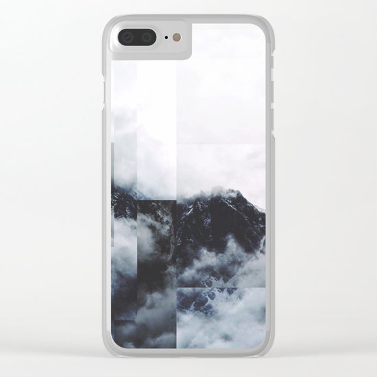 Fractions A81 Clear iPhone Case