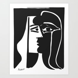Picasso - Kiss 1979 Artwork Reproduction Art Print