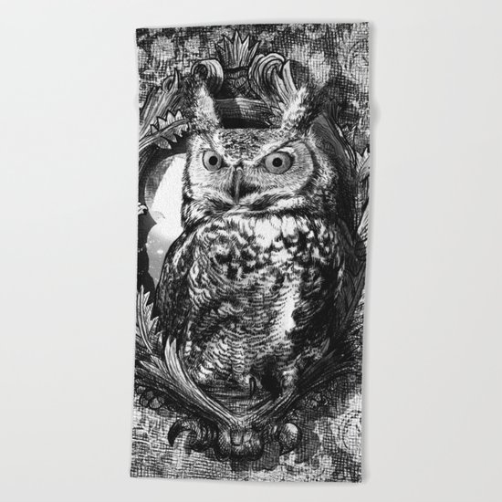 Nightwatch - by Eric Fan and Garima Dhawan Beach Towel