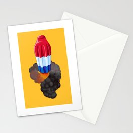 Pop, Lock, and Rocket Stationery Cards