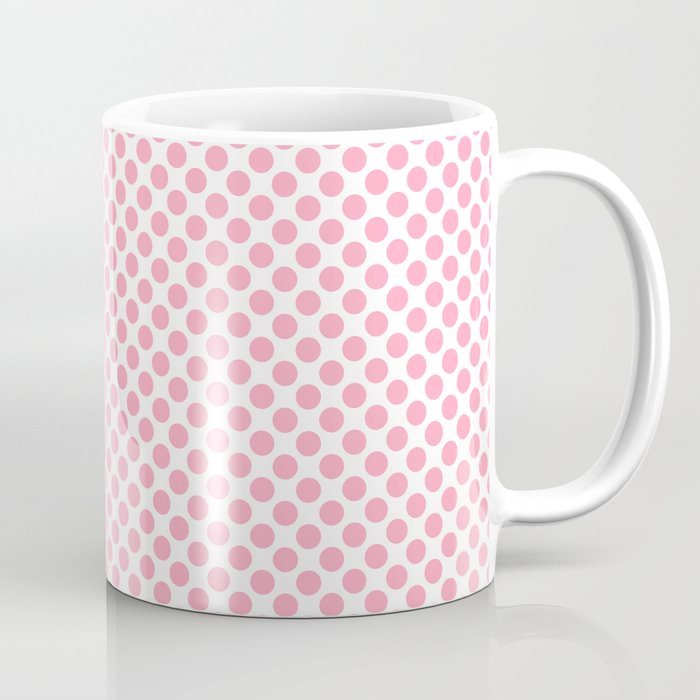 Pink Polka Dots Coffee Mug