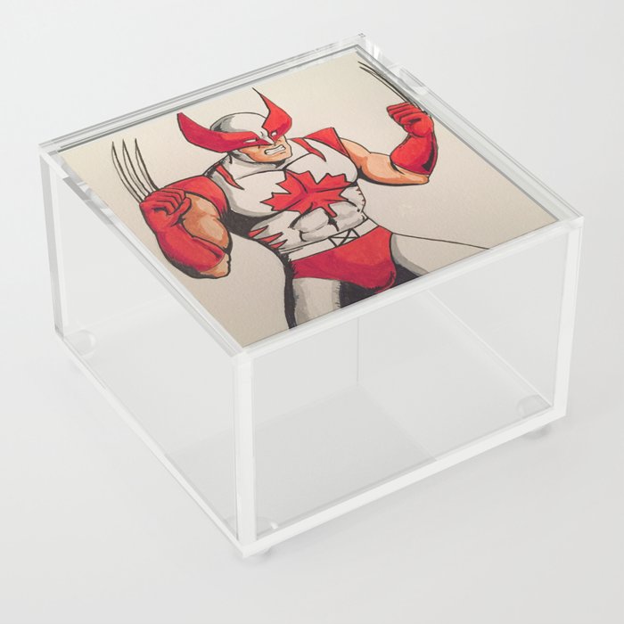 Canadian Super Hero Acrylic Box