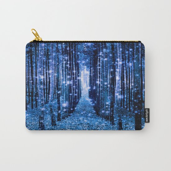 Magical Forest Bluest Blues Carry-All Pouch