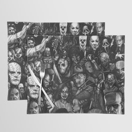 Classic Horror Movies Placemat