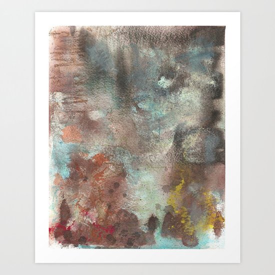 your abstract is wack-stract III Art Print