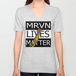 MRVN lives matter V Neck T Shirt
