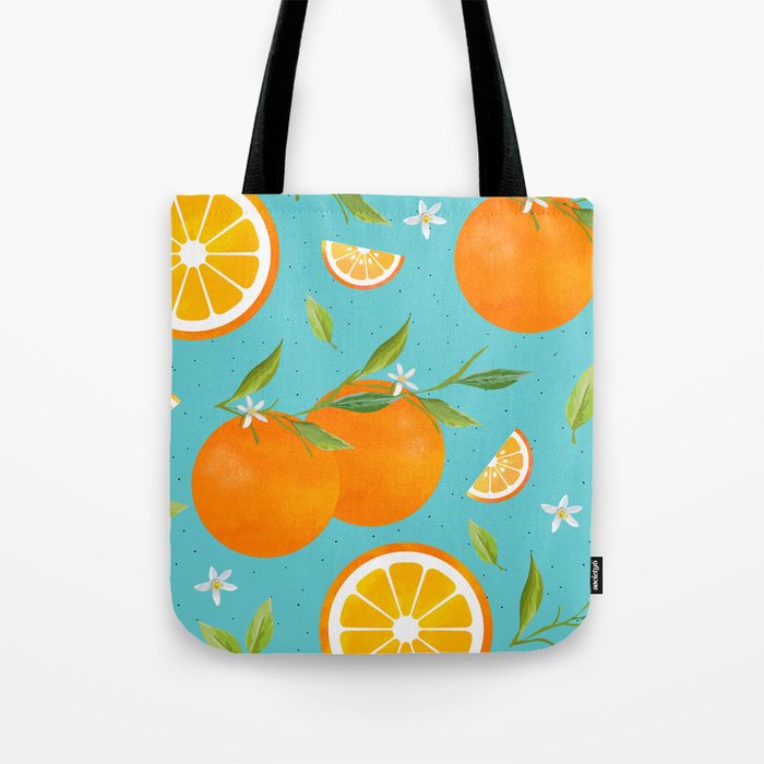 teal tote