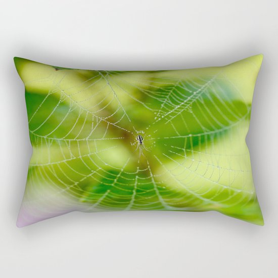 Beautiful Cobweb Rectangular Pillow