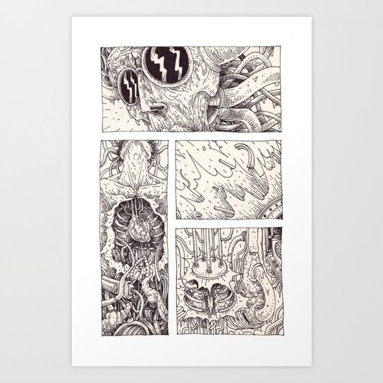 Go! Art Print
