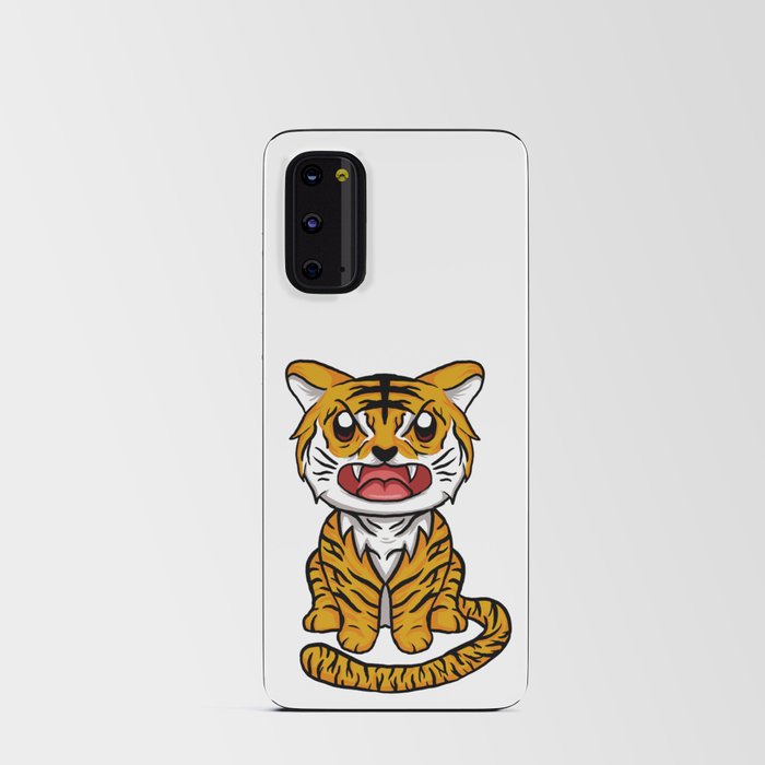 Kawaii Tiger Android Card Case