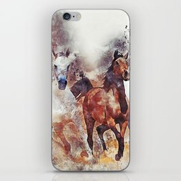 Horses iPhone Skin