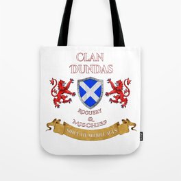 Dundas Scottish Clan Middle Ages Mischief Tote Bag