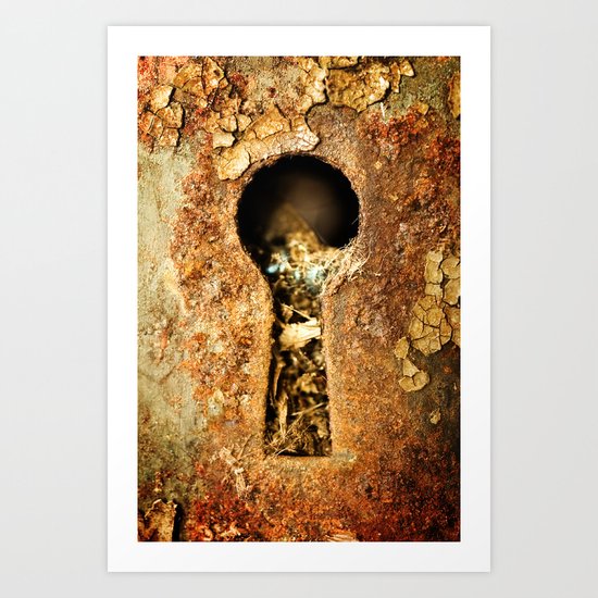 Key to Rust Art Print