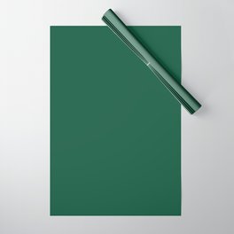 Simply Forest Green Wrapping Paper