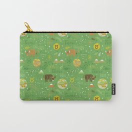 Taurus Carry-All Pouch | Venus, Taurus, Space, Pattern, Constellation, Curated, Drawing, Digital, Horoscope, Zodiac 