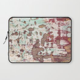 Colorful Chipped Paint Laptop Sleeve