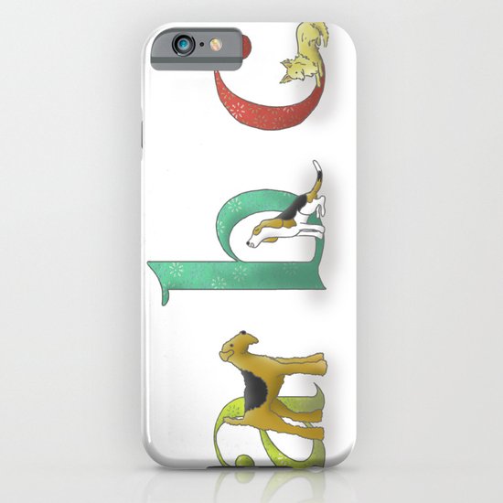 alphabet dogs iPhone & iPod Case