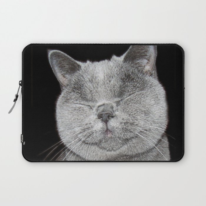 Cat Paparazzi Laptop Sleeve