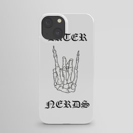 Later Nerds iPhone Case