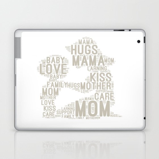 Mother Son Family Love Laptop & iPad Skin