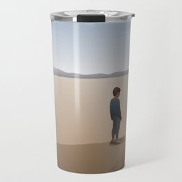 Desert Boy Art Print Travel Mug