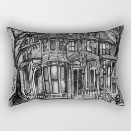 Old Victorian Queen Rectangular Pillow