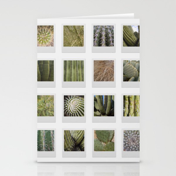 Desert Plants Poster Stationery Cards