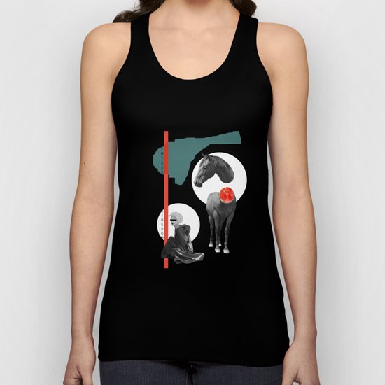 take my horse Unisex Tank Top