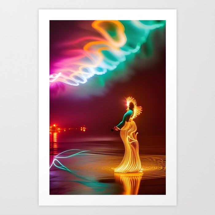 And here, we found freedom Art Print