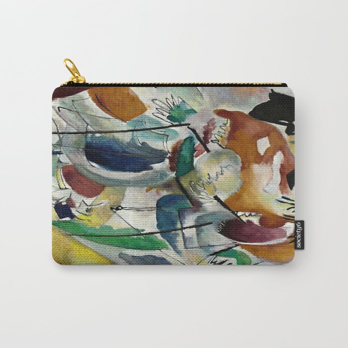 Wassily Kandinsky Improvisation 31, Sea Battle, 1913,No.2, Carry-All Pouch