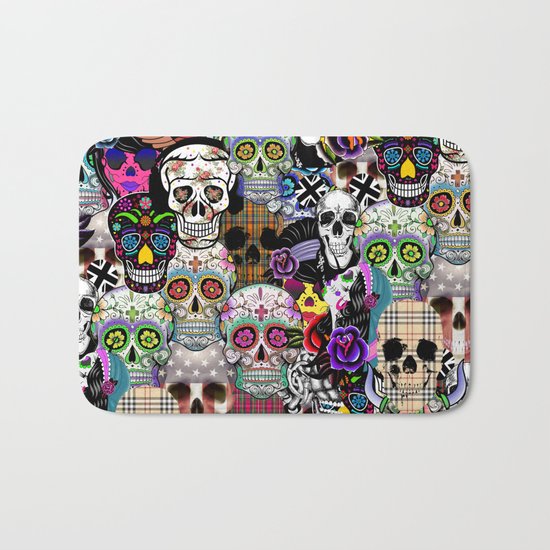 SKULL Bath Mat