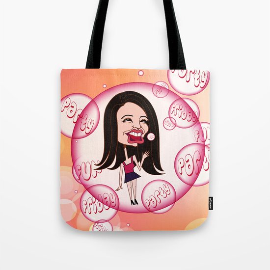 Rebecca Black. It's Friday Again! Tote Bag
