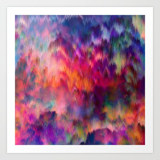 Sunset Storm Art Print