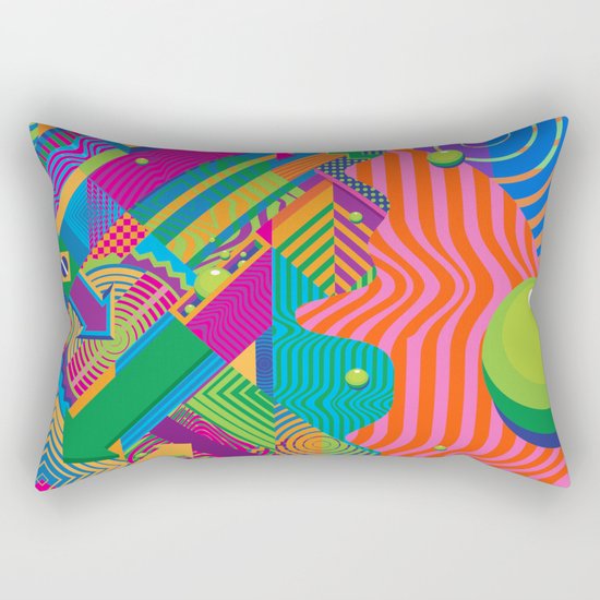 The Fountain Rectangular Pillow