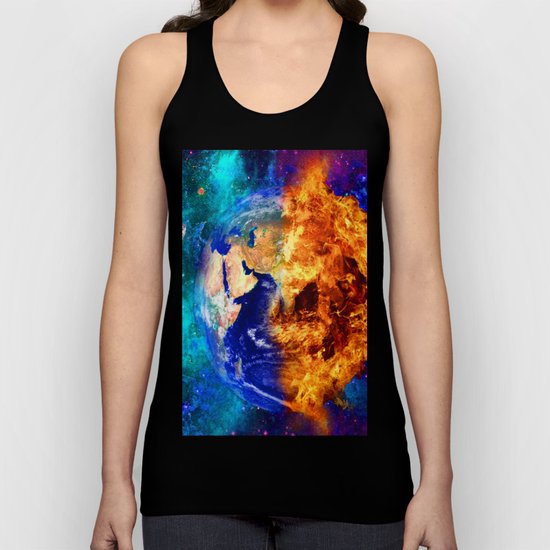 TOO LATE Unisex Tank Top