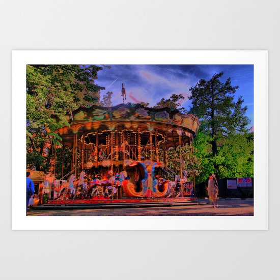 Turnin' Art Print