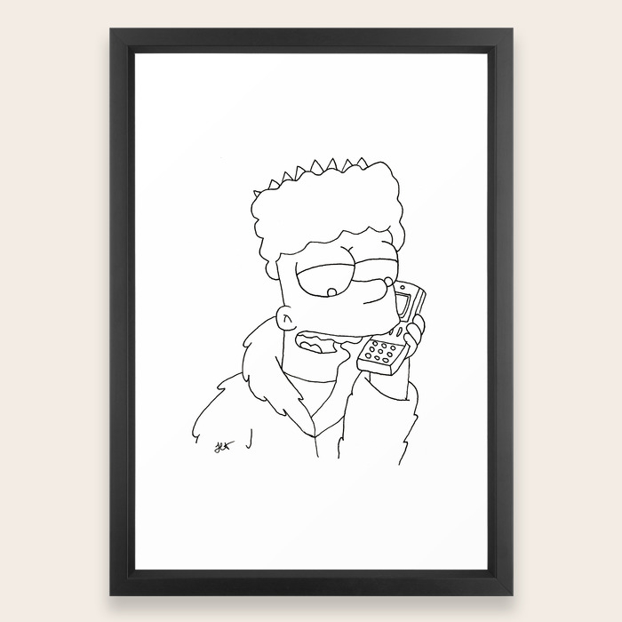 Bart Simpson Gangsta Framed Art Print By Jasminassandri Society6 61 отметок «нравится», 2 комментариев — matt lassen (@mattlassen) в instagram: bart simpson gangsta framed art print by jasminassandri