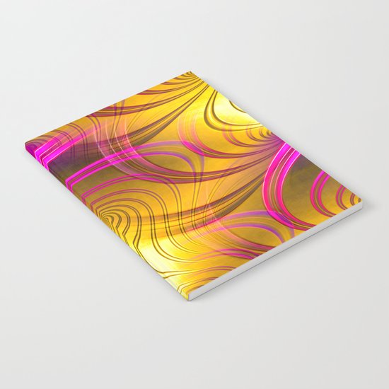Pathways (yellow) Notebook