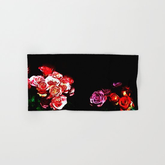 flowers Hand & Bath Towel