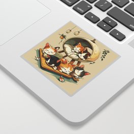 Chibi Cats Series #01 Sticker