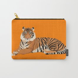 Orange Tiger Carry-All Pouch