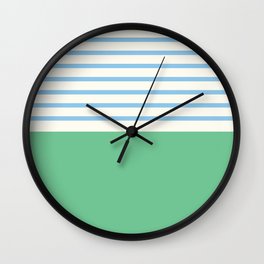 Narrabeen Stripe Wall Clock