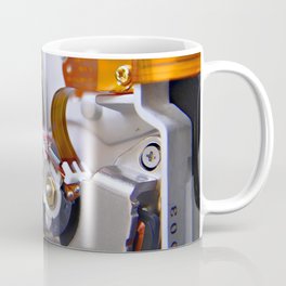 Amazing High Tech Hard Drive Internal Close Up  Coffee Mug